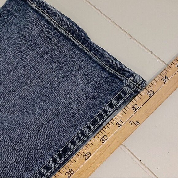BKE Tyler Stretch Jean in Weber Men's Size 35x33 Blue Denim Cell Phone Pocket - Picture 14 of 15